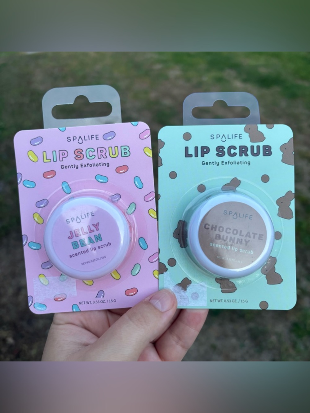 SPALIFE Lip Scrub Bundle (Jelly Bean and Chocolate Bunny)